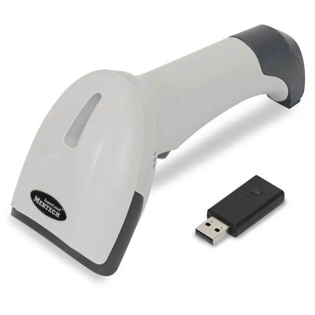 Беспроводной сканер штрихкода MERTECH CL-2310 HR P2D SUPERLEAD USB White - 4839 4839