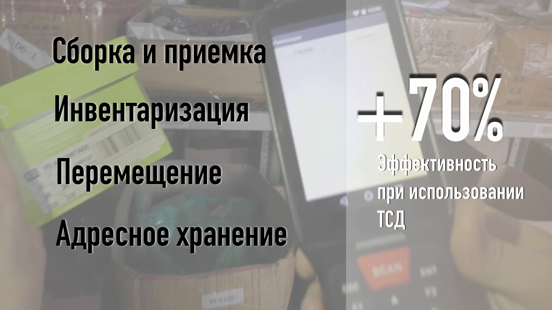 Работа с программой AllegroCount на ТСД