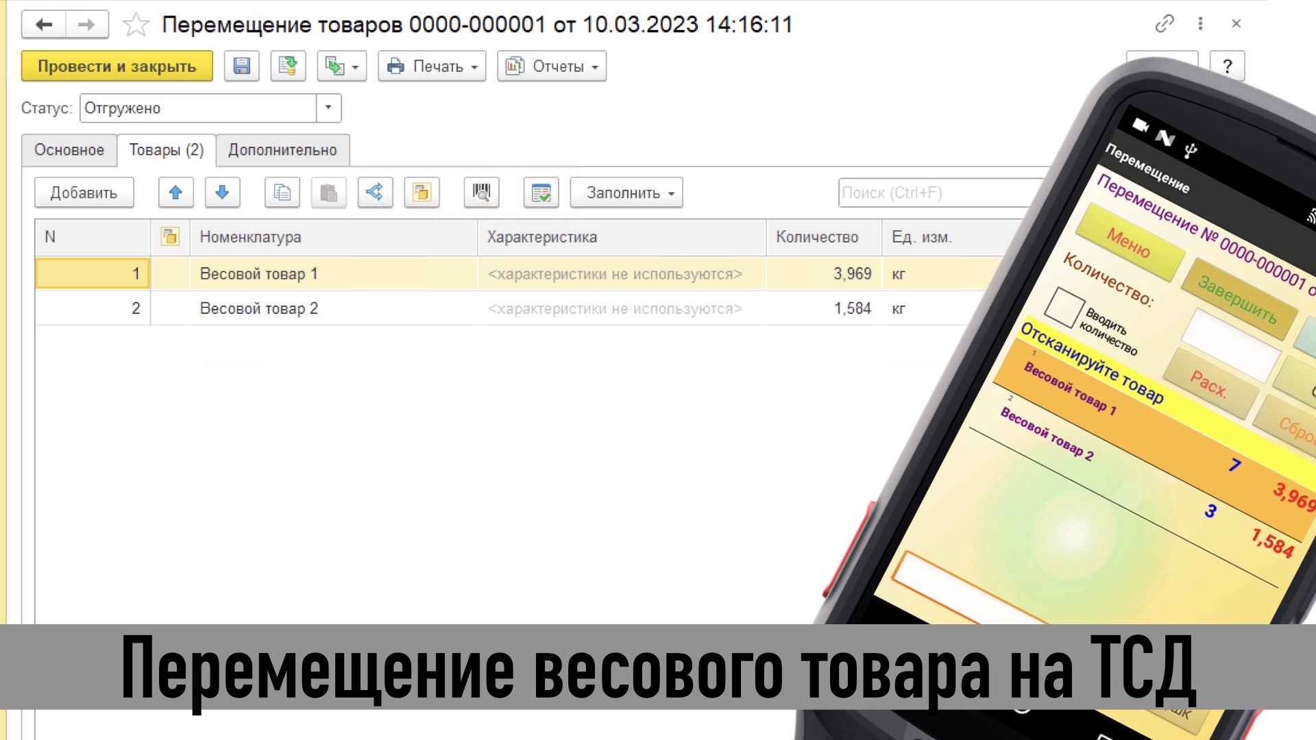 Перемещение с помощью ТСД