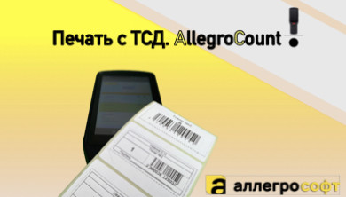 Печать с ТСД этикеток и ценников