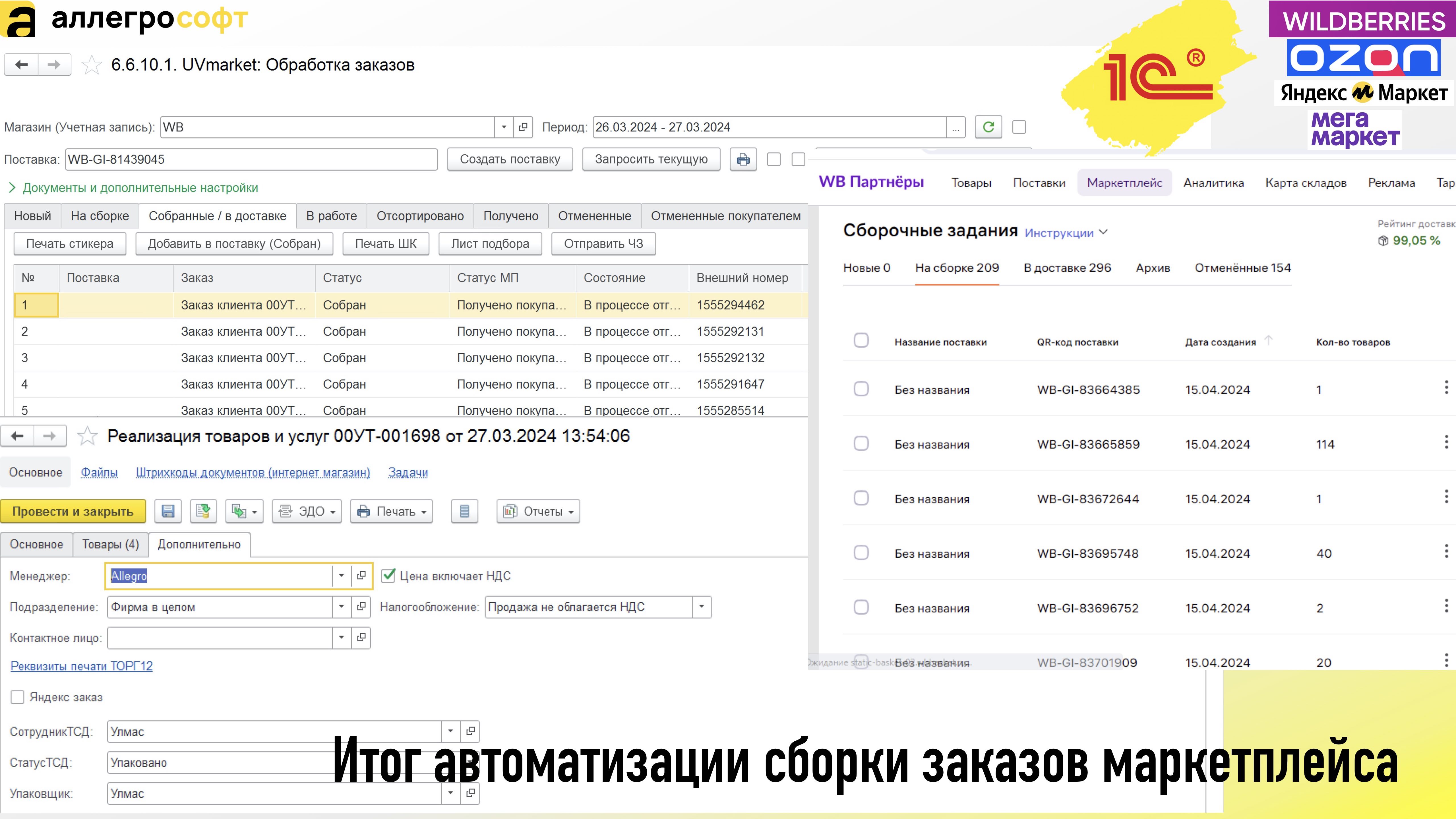 Итог автоматизации сборки