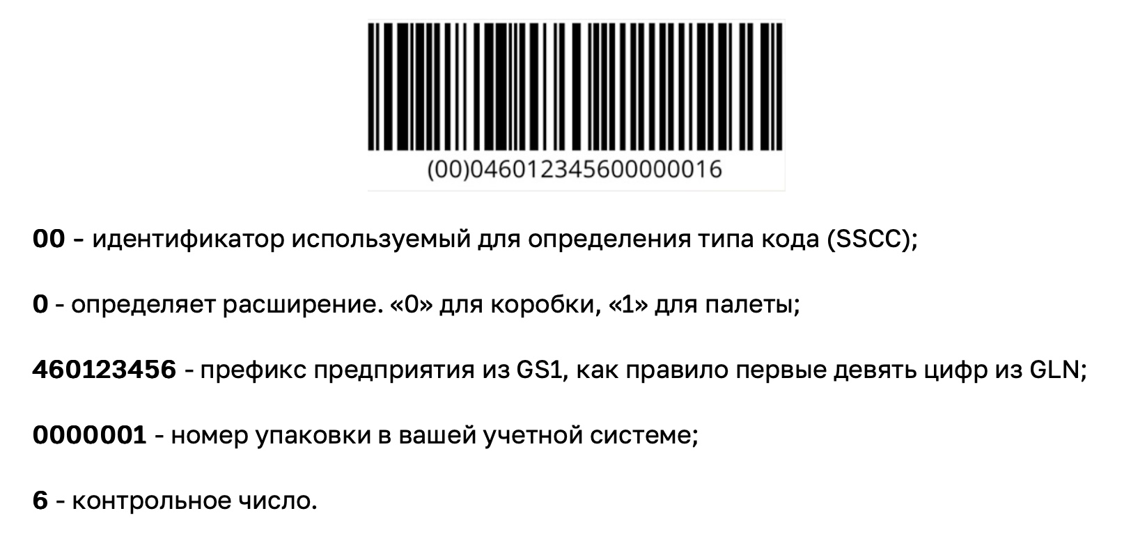 Формат SSCC
